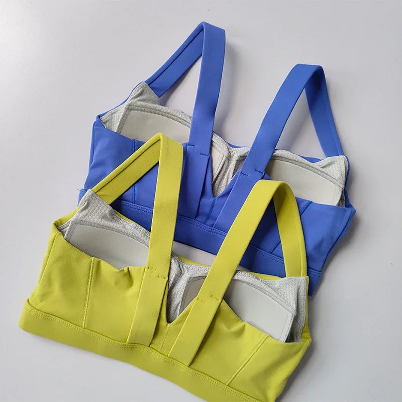 Conjunto de exercício sem costura feminino, sutiã esportivo, leggings de cintura alta, shorts, roupa de ginástica, roupas de treino, roupas esportivas